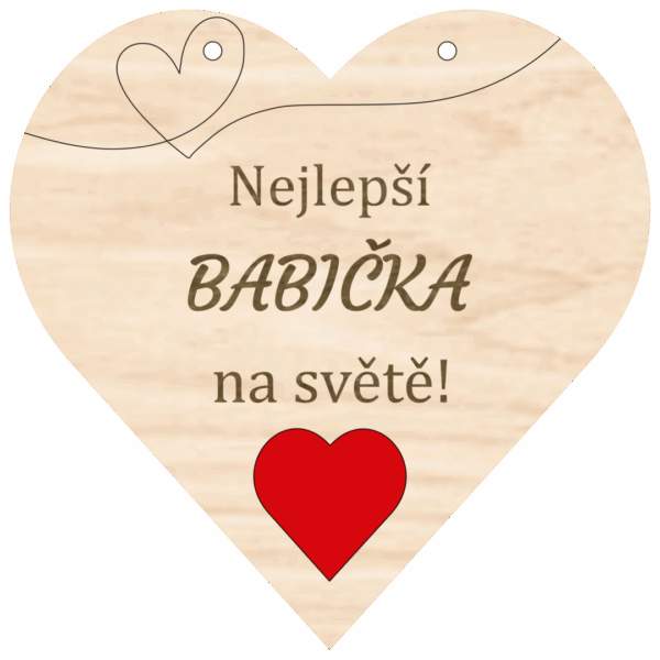 Srdce – Nejlepší babička