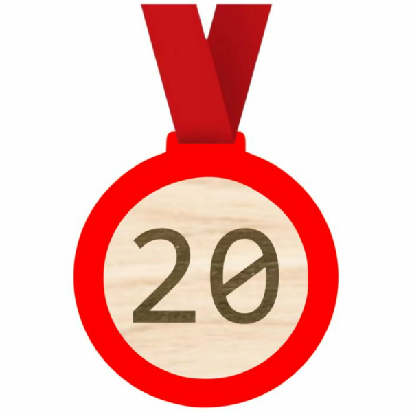 Narozeninová medaile – 20