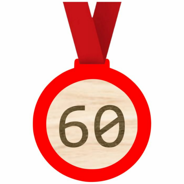 Narozeninová medaile – 60