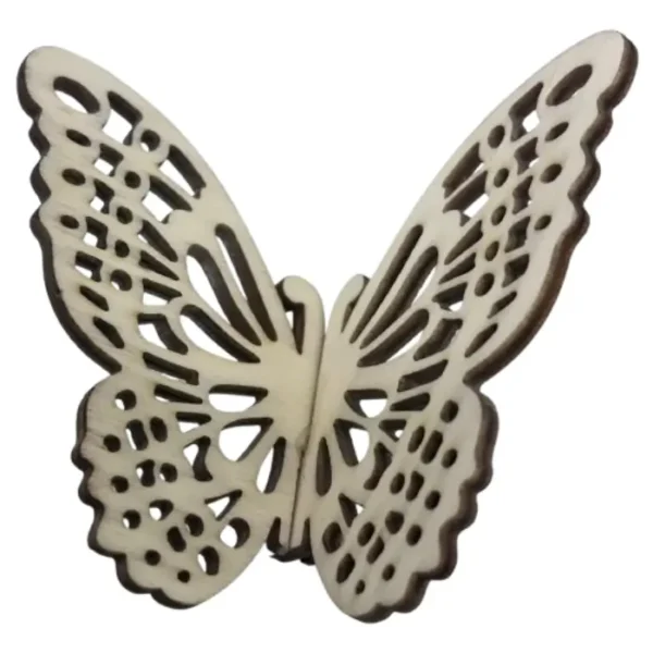 velký dřevěný motýlek