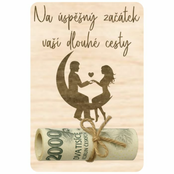 Destička na peníze – Vaše dlouhá cesta