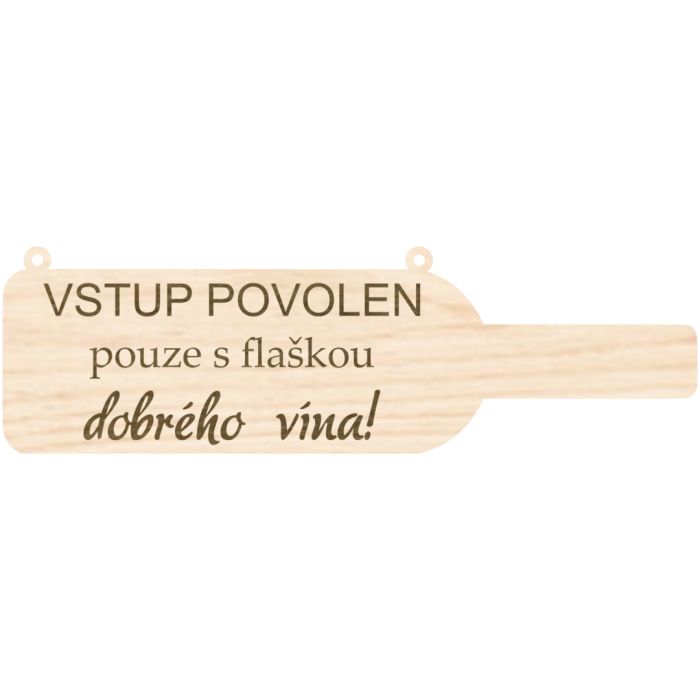 Nástěnná láhev vína Nástěnná láhev vína