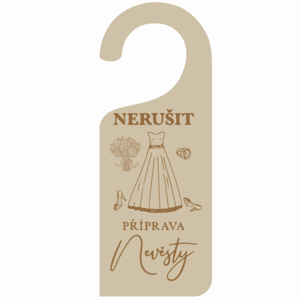 Visačka na kliku – Příprava nevěsty