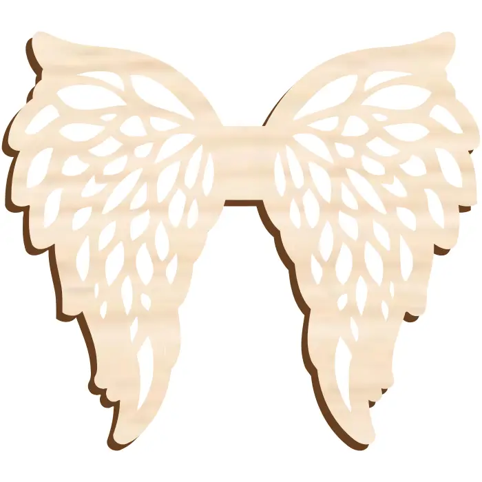 Dřevěná andělská křídla – A20 Andělská křídla pro macrame A20