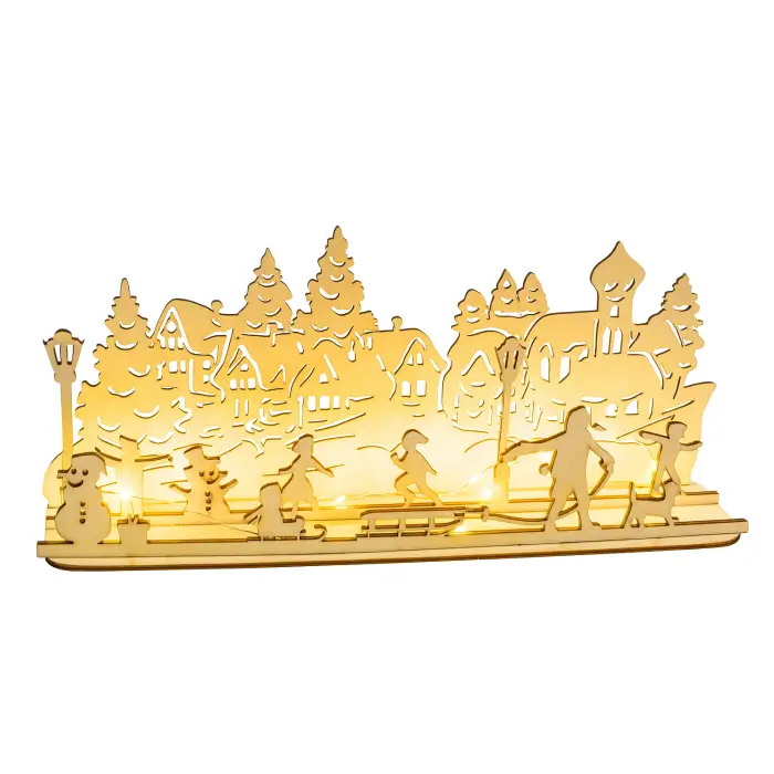 Vánoční vesnička s dětmi Vánoční vesnička s dětmi