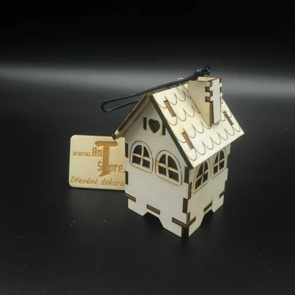 Vánoční chaloupka na zavěšení
