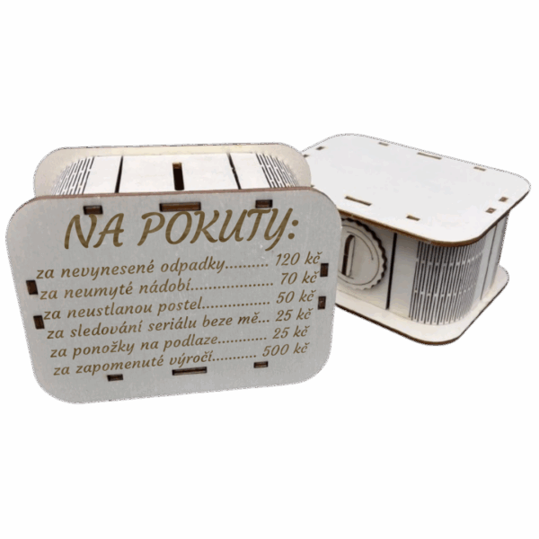 Pokladnička – Na pokuty