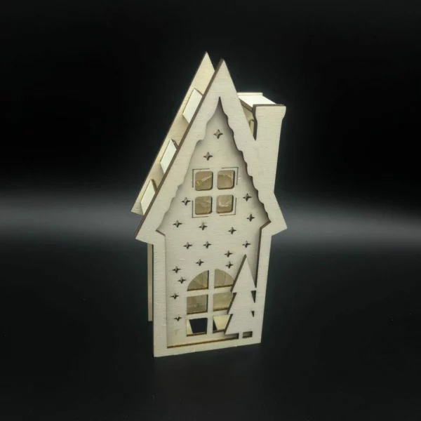 Svíticí domeček se stromečkem