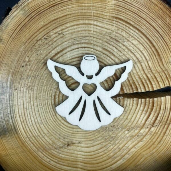 Dřevěný výřez – Anděl A4