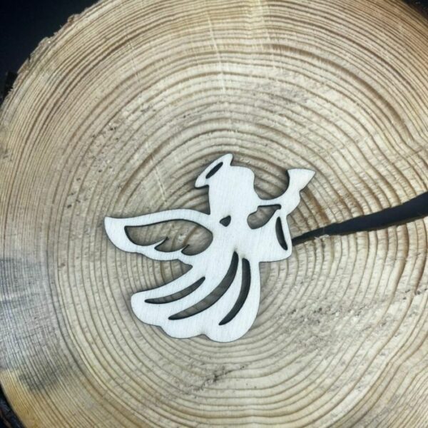 Dřevěný výřez – Anděl A6