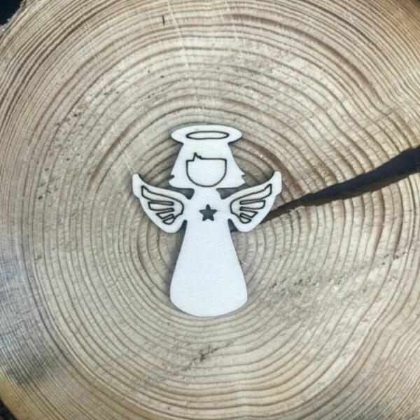 Dřevěný výřez – Anděl A9