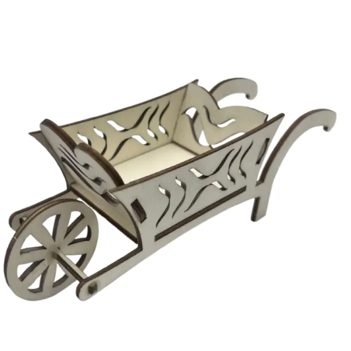 Malý dřevěný trakař Malý dřevěný trakař