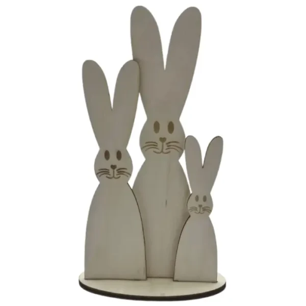 Velikonoční zajíčci na podestě