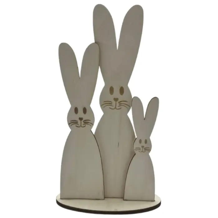 Velikonoční zajíčci na podestě Velikonoční zajíčci na podestě