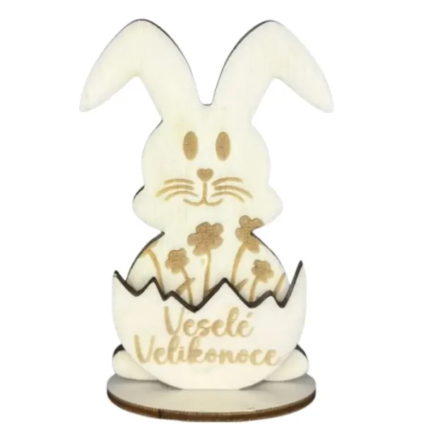 Velikonoční zajíček se skořápkou