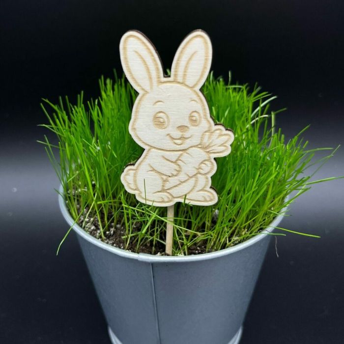 Zápich do truhlíku – Zajíček s mrkví Zápich do truhlíku – Zajíček s mrkví