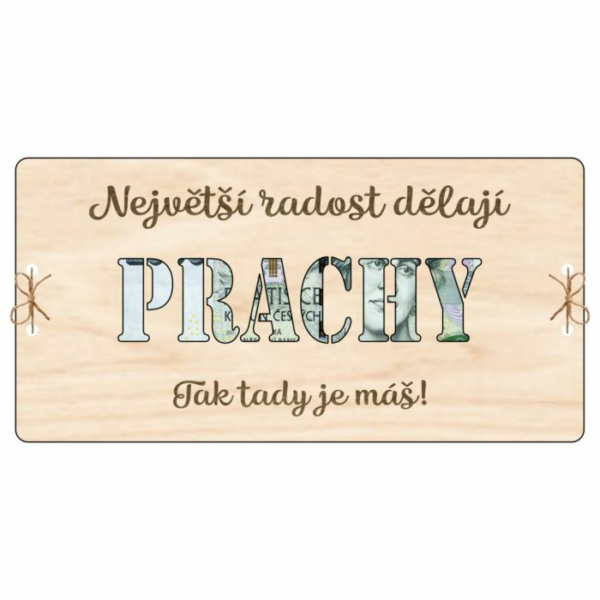 Kartička na peníze – PRACHY: Největší radost
