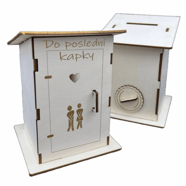 Pokladnička kadibudka – Do poslední kapky
