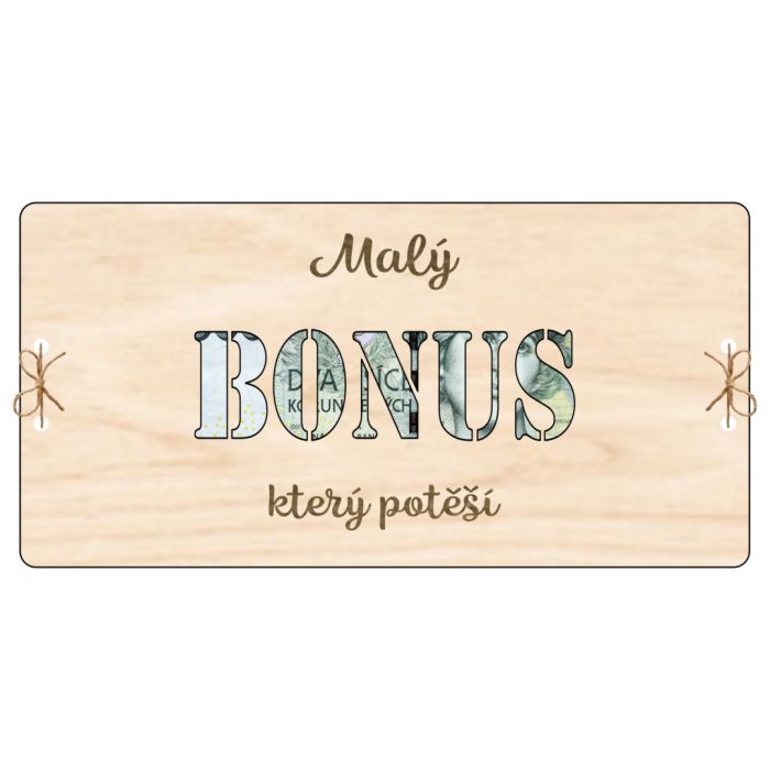 Kartička na peníze – BONUS: Který potěší Kartička na peníze – BONUS: Který potěší