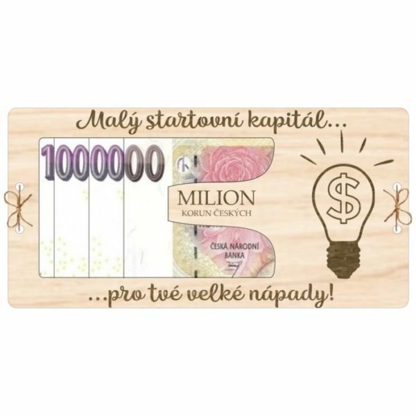 Kartička na peníze Milión – Kapitál