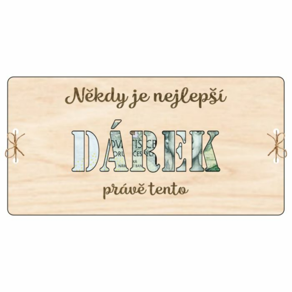 Kartička na peníze – DÁREK: Nejlepší dárek