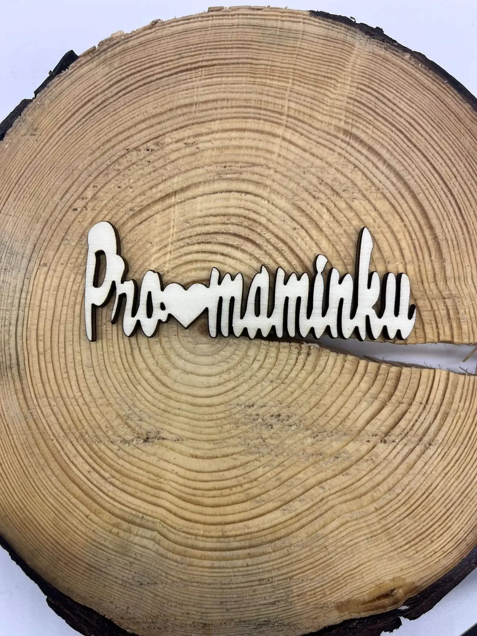 Dřevěný nápis - Pro maminku Dřevěný nápis -Pro maminku