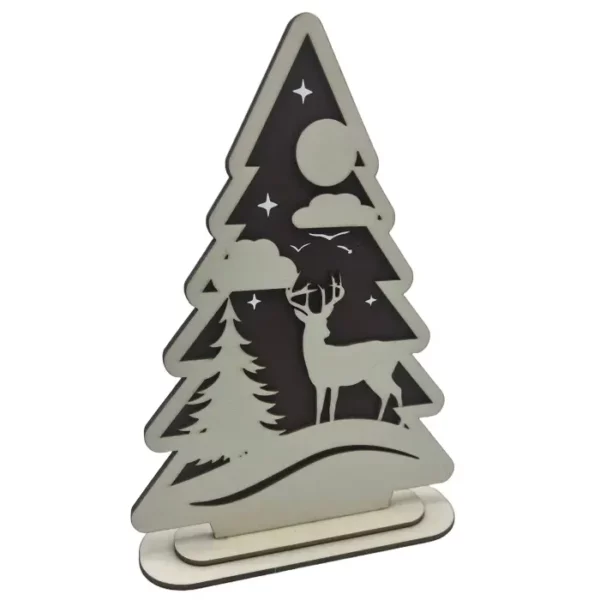 Stromeček s motivem jelena