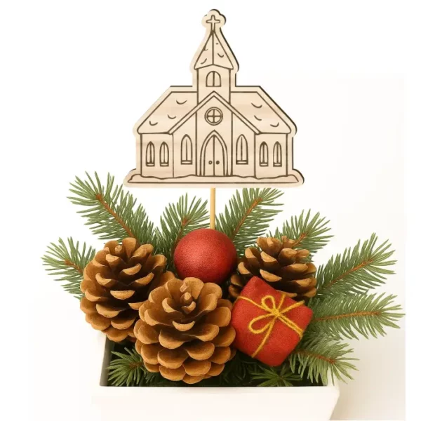 Zápich do truhlíků - Kostel