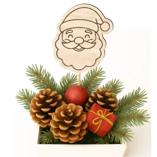 Zápich do truhlíků - Santa