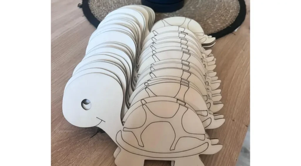 Dřevěné výřezy a polotovary z překližky pro dětské tvoření